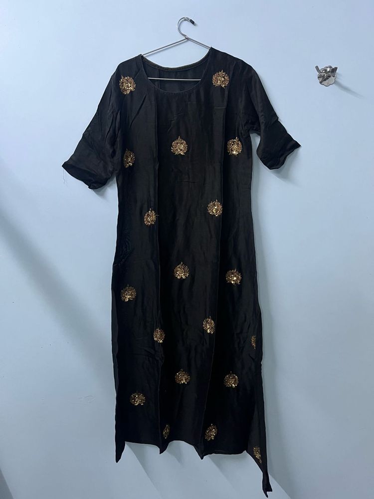 Elegant Black Kurta Just For 249/-