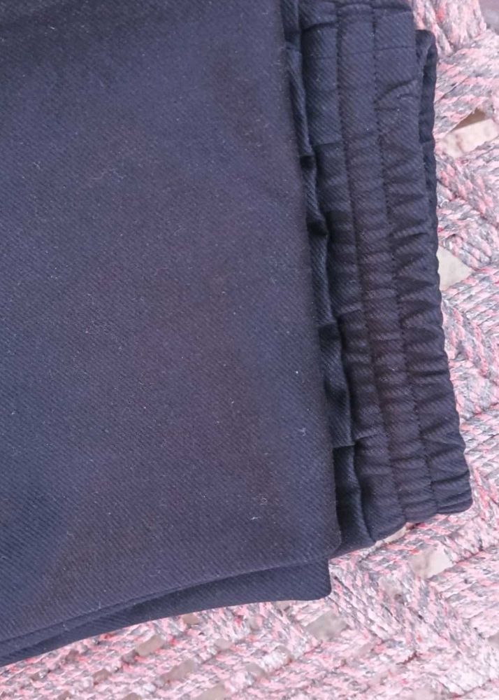Stylish Black Korean Pants