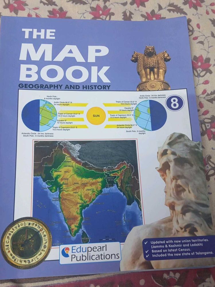Map Book Class 8th