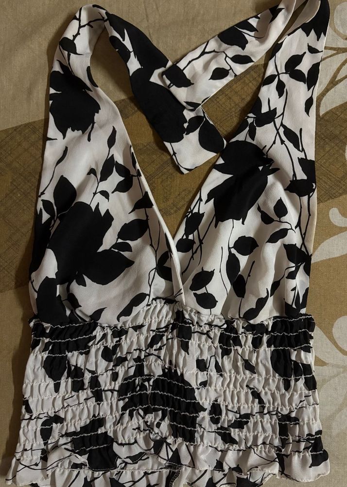 Floral Halter Top