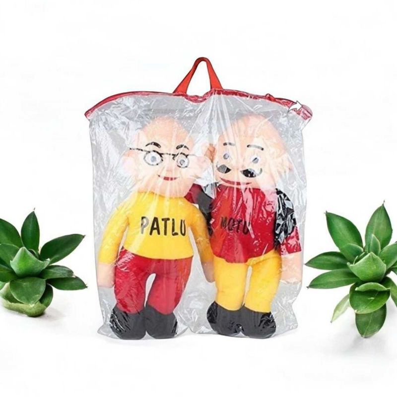 Motu Patlu Plush Dolls - Set of 2!