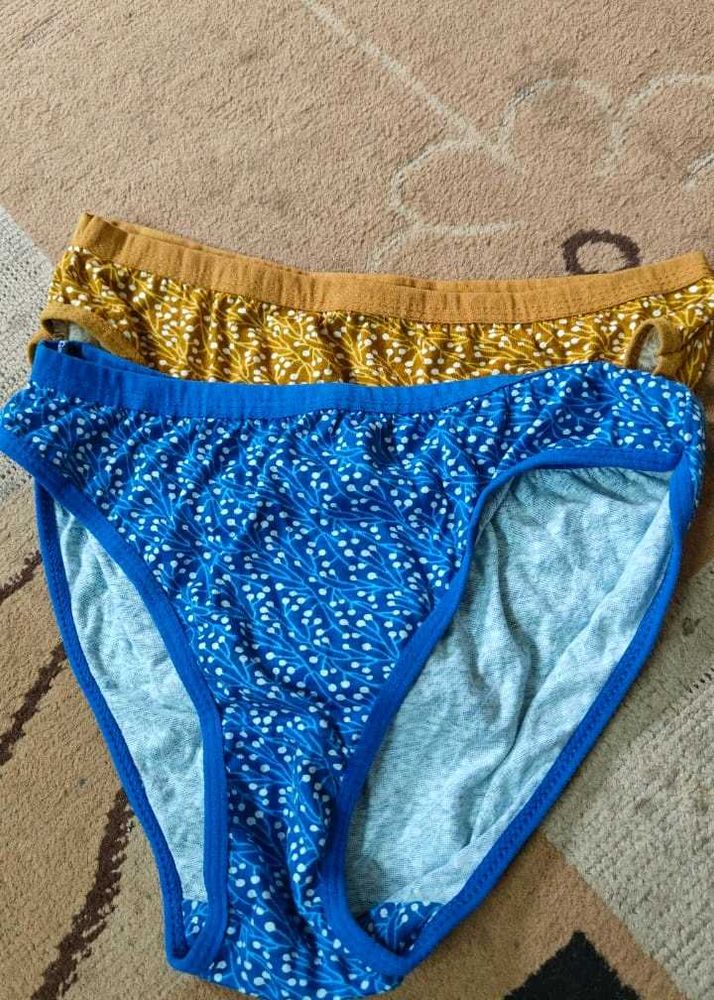 Printed Briefs - 2 Pack Size - L