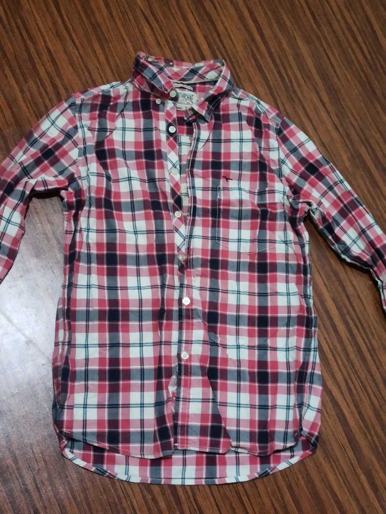 men&#39;s check shirt