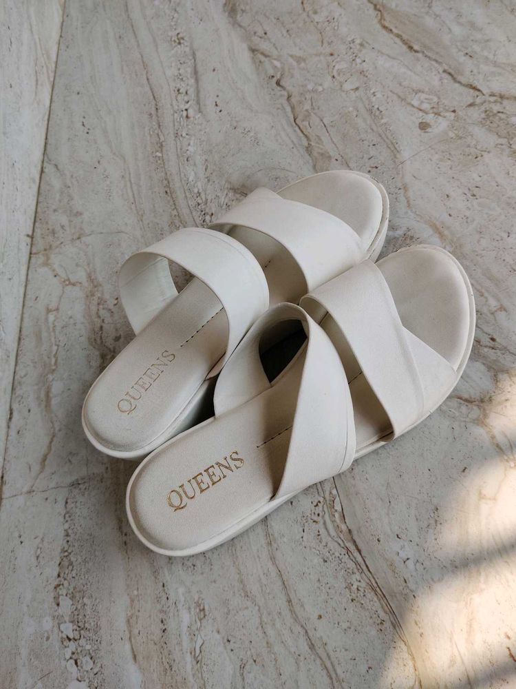 Platform Slip On Sandal