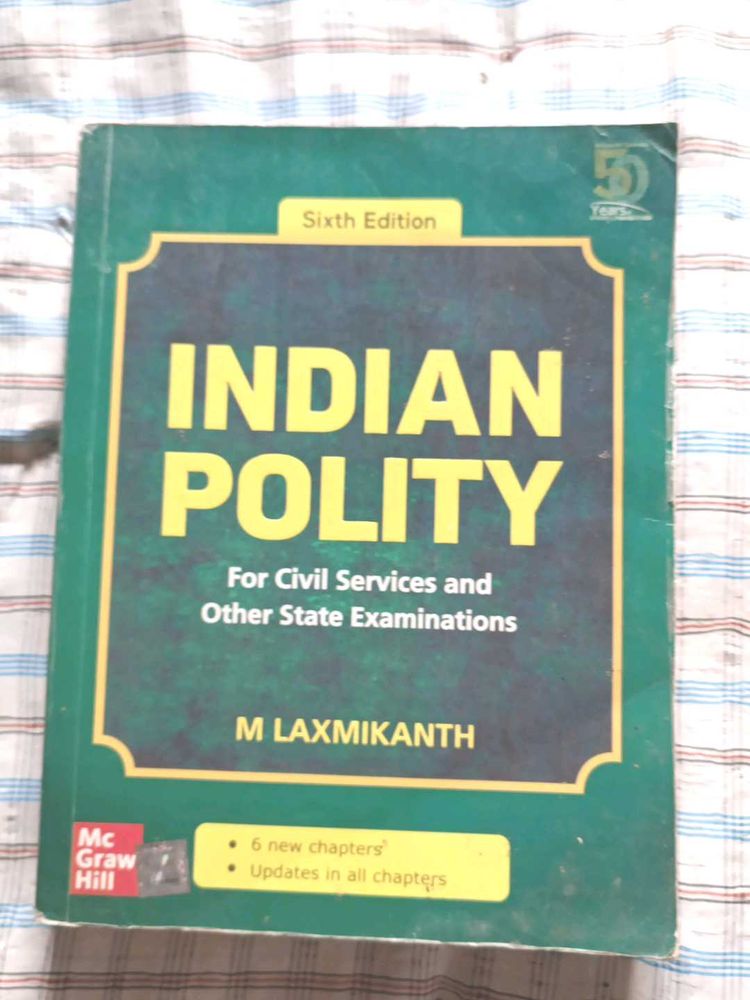Indian Polity by M Laxmikanth - Civil Services