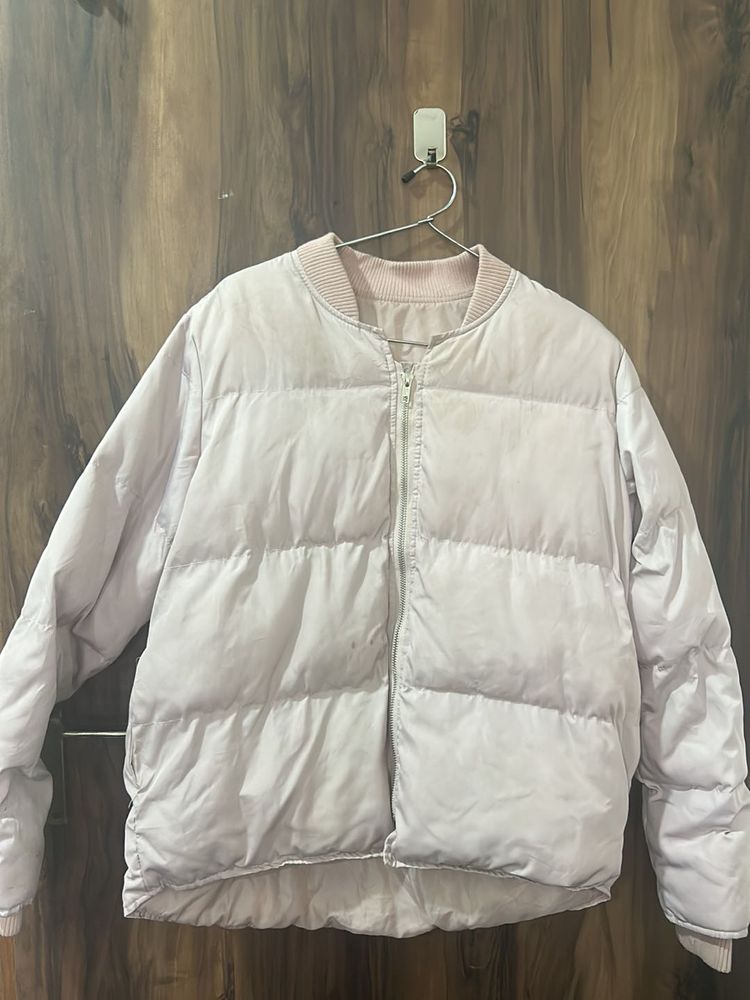 Lite Pink Puffer Jacket