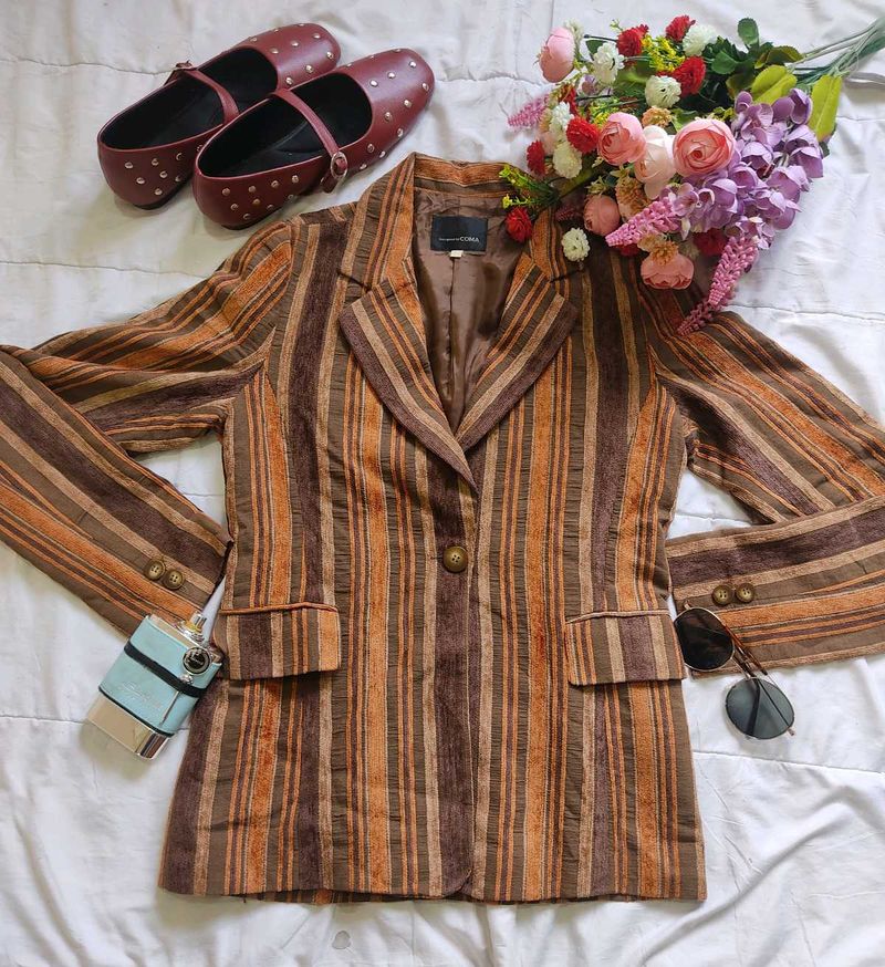 Striped Blazer