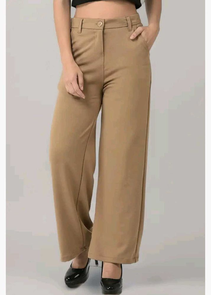 Beige Trouser