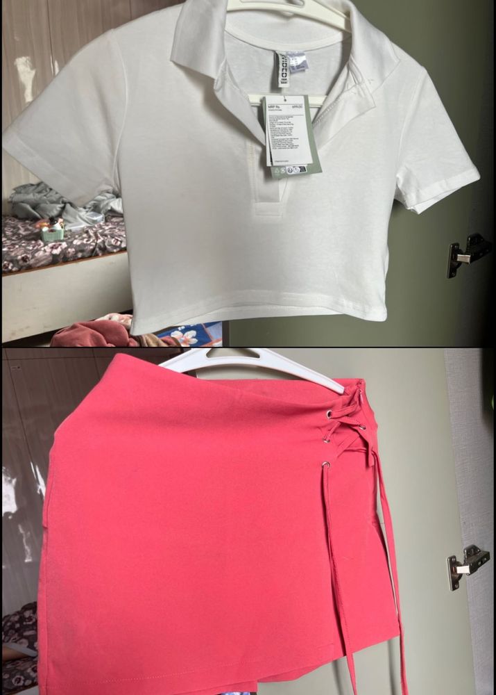 Combo of h&amp;m top and skirt (not h&amp;m)