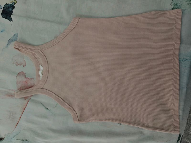 H&amp;M Nude Pink Tank Top