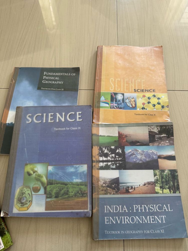 Textbooks - Class IX &amp; XI and X .