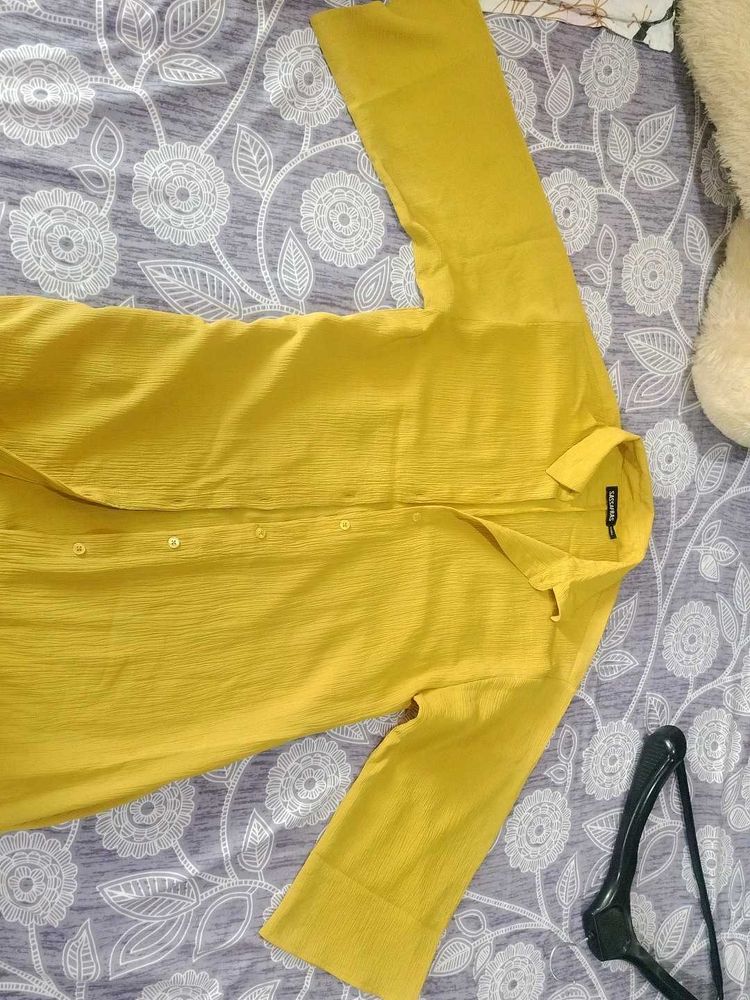 Mustard Shirt - Stylish Top