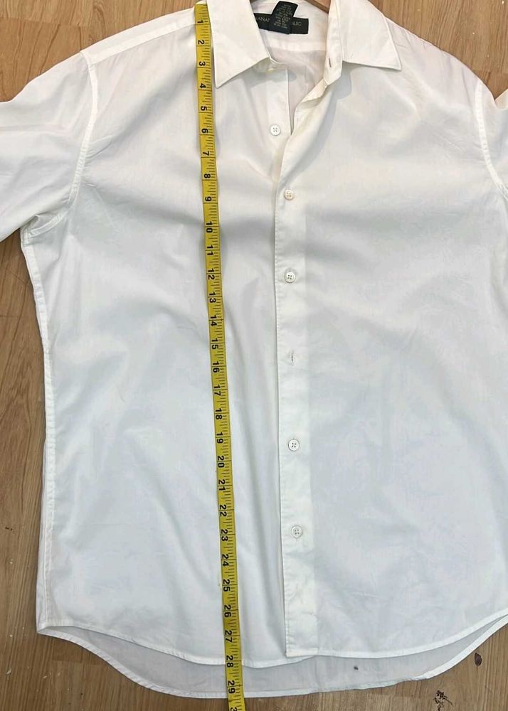 BANANA REPUBLIC White formal Shirt