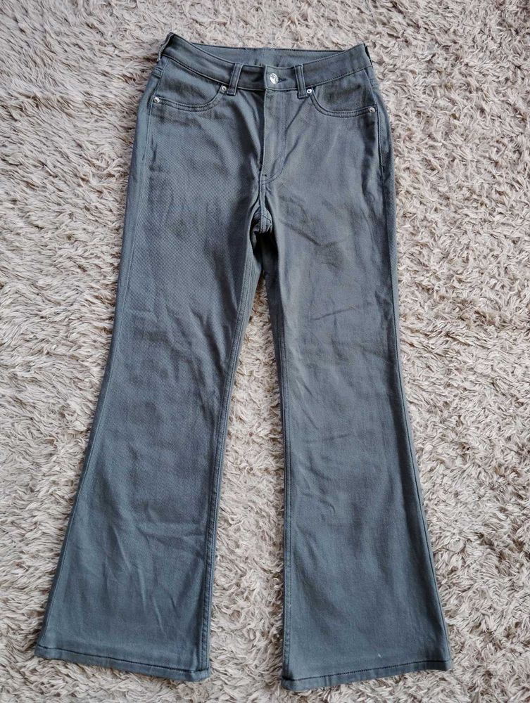 H&amp;M Low Waist Bootcut Trouser