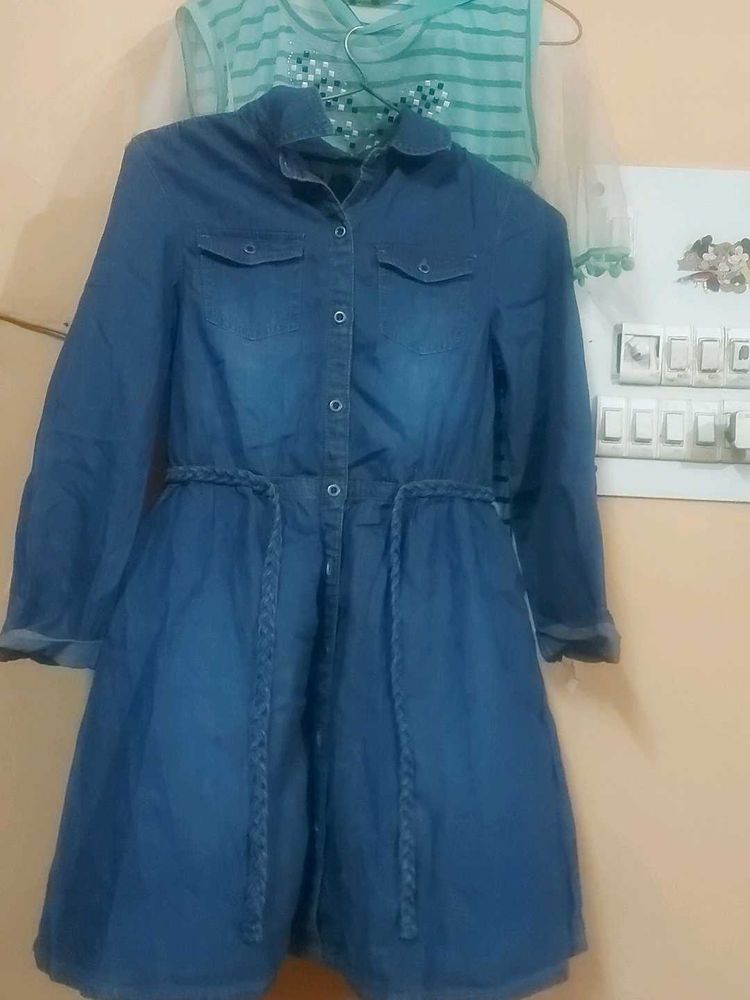 Denim Dress Combo