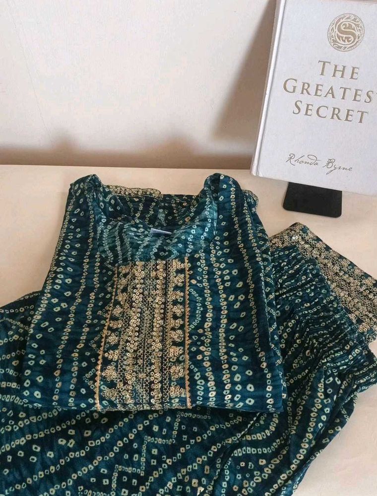 Bandhani Kurta Set