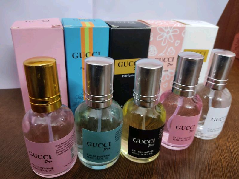 ( Set Of 5) Gucci Pro  Perfume