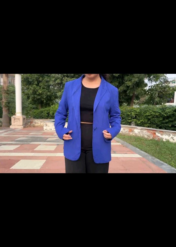 Stylish Blue Blazer