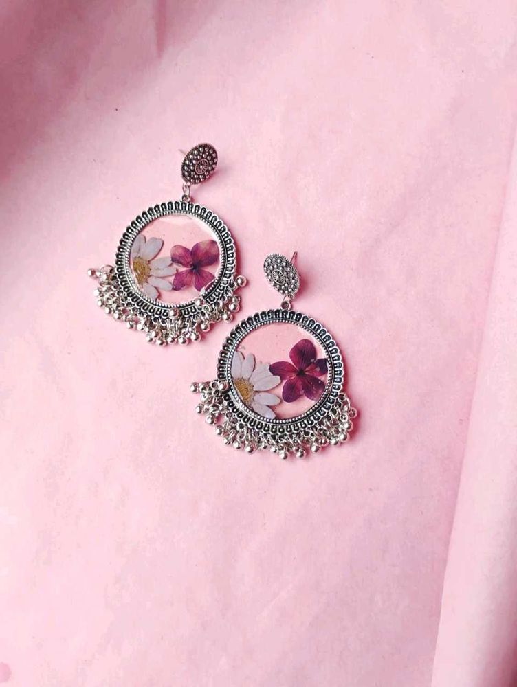 Floral Jhumka 🌷