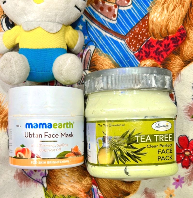 Mama earth 🌍 Skin Brightening Ubtan Face Mask