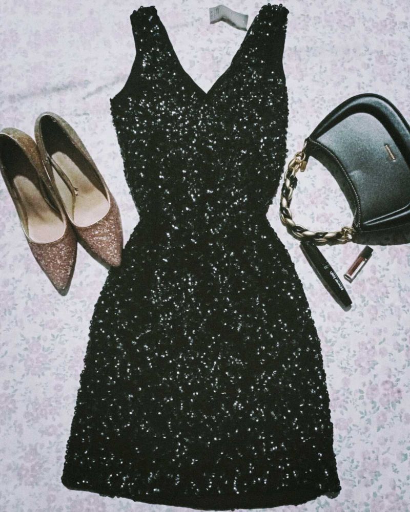 Sequined Party Bodycon Dress