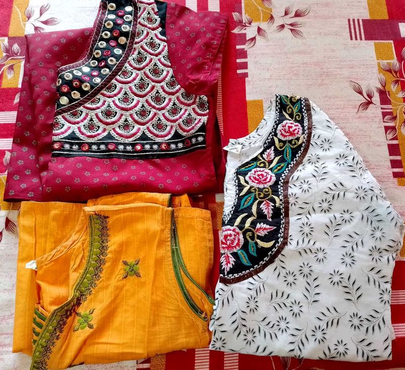 Any 2 Piece Short Kurti Combo 🎀