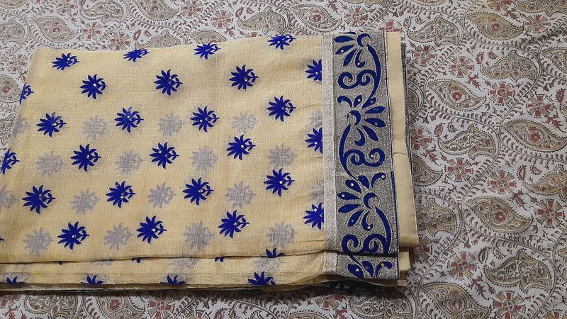 Embroidered Saree