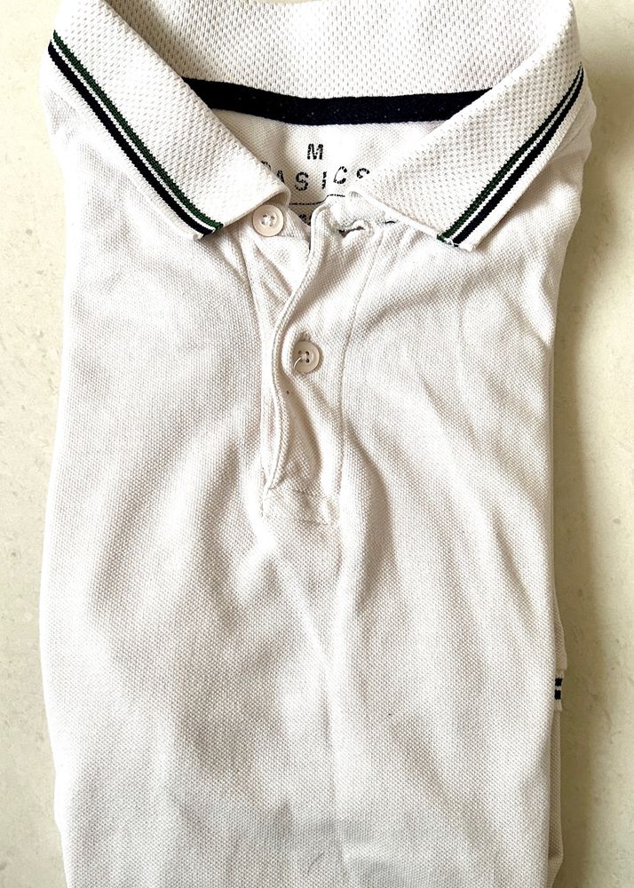 White Color Short Sleeve T Shirt Summer Special