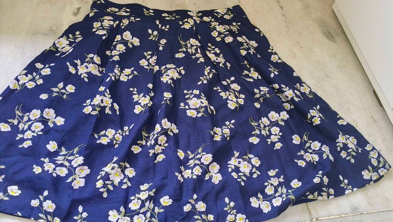Floral Print Skirt