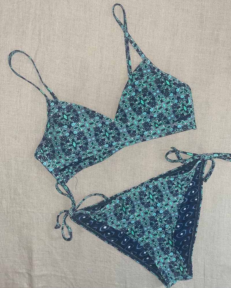 Floral Print Bikini Set