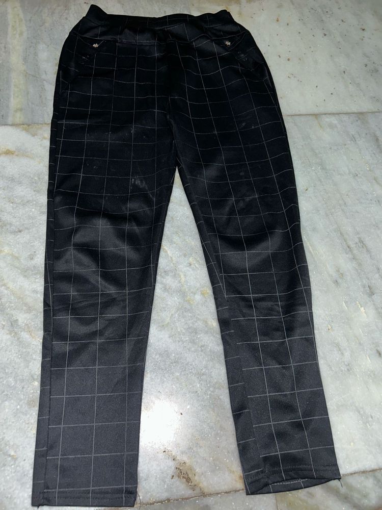 Black Stylish y2k Jeggings