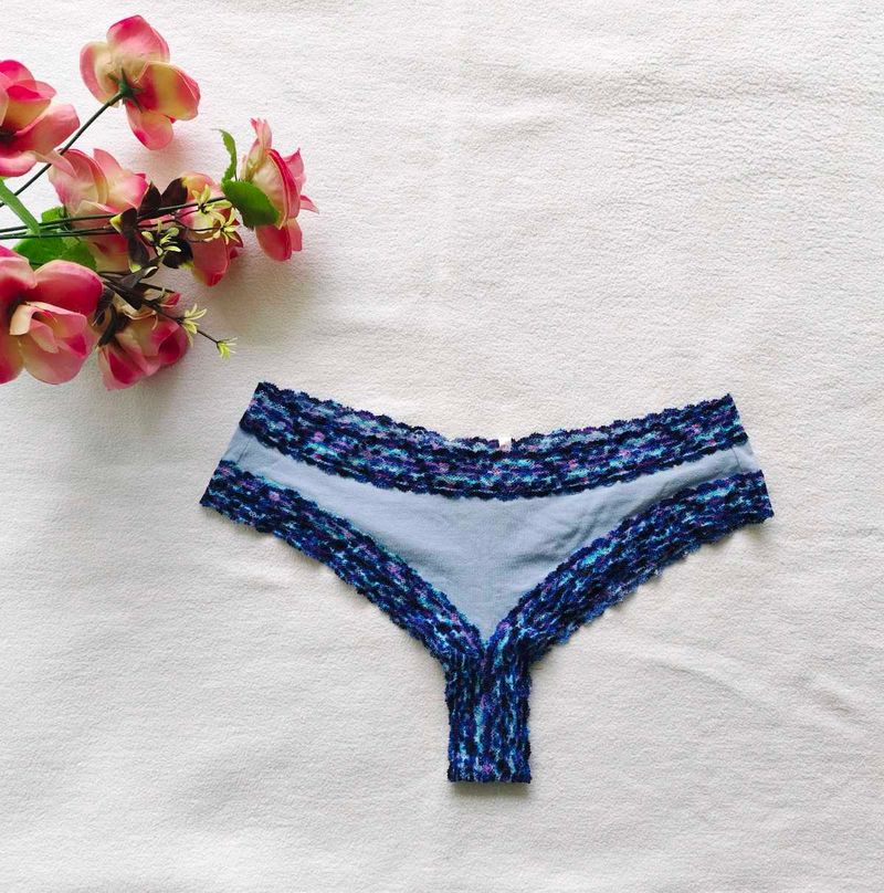 Lace Trim Thong