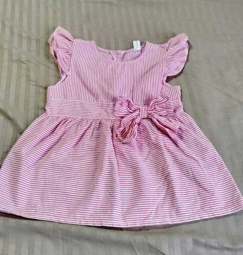 Cute Striped Baby Dress