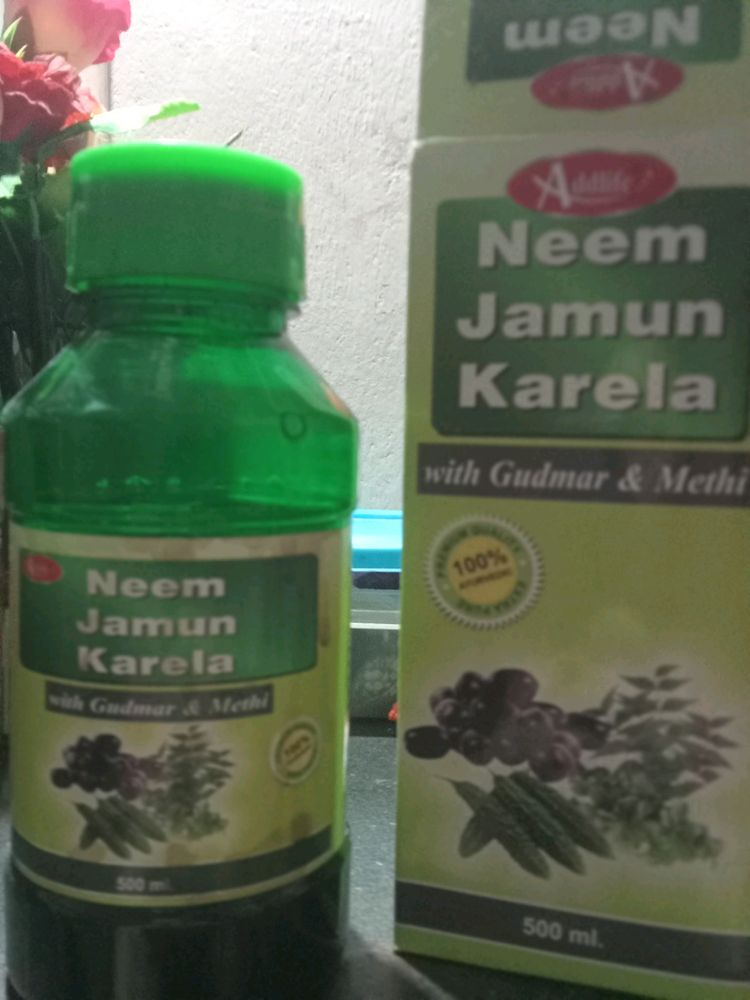 Jamun,Karela,Neem Juice With Gulmarg &amp; Methi