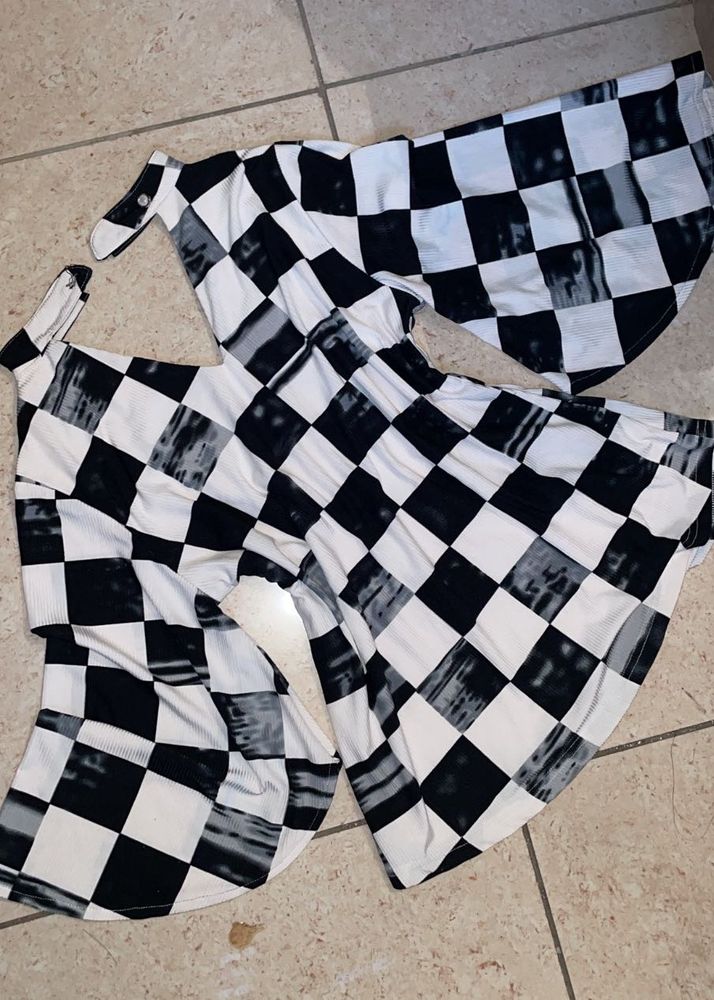 Checkered  Top