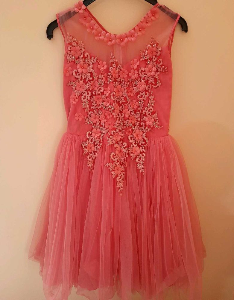 🔥BEST DEAL🔥Girl&#39;s Pink Royal Dress