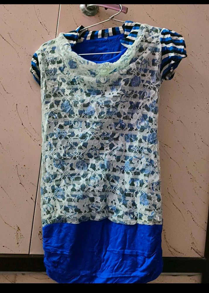 Blue Beautiful Top