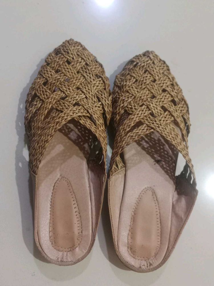 Woven Flats &amp; Sandals
