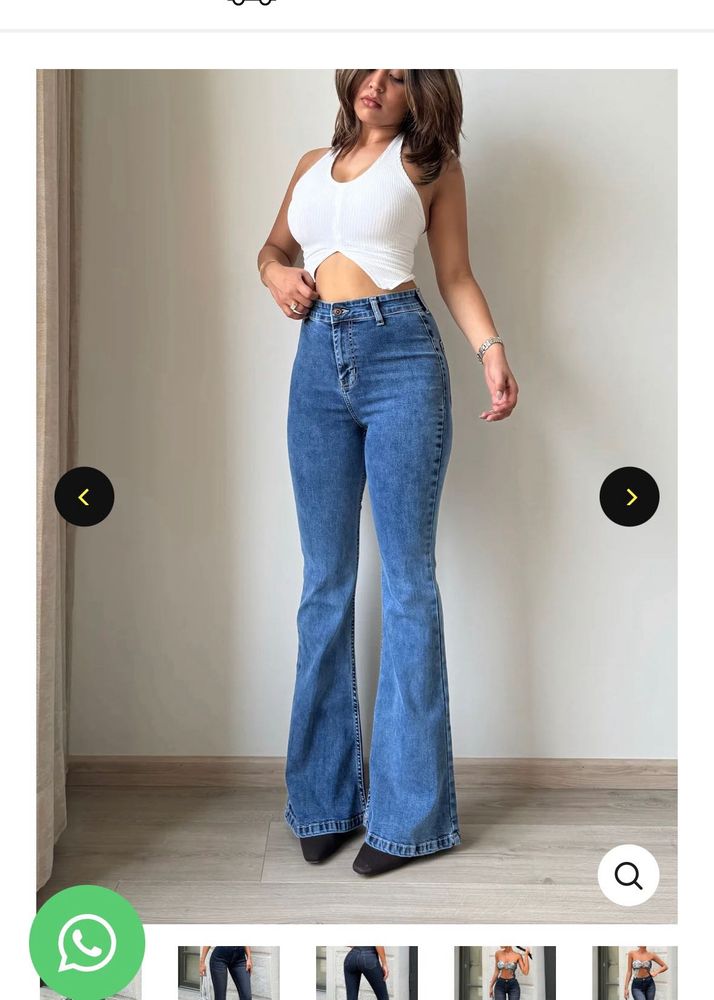 Off Duty India Flared Denim Jeans