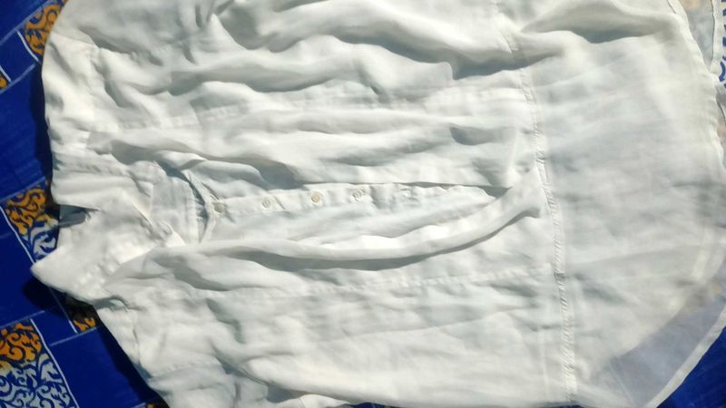 White Casual Shirt