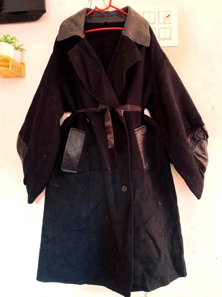 Lowest rate ever branded blazer with leather touch