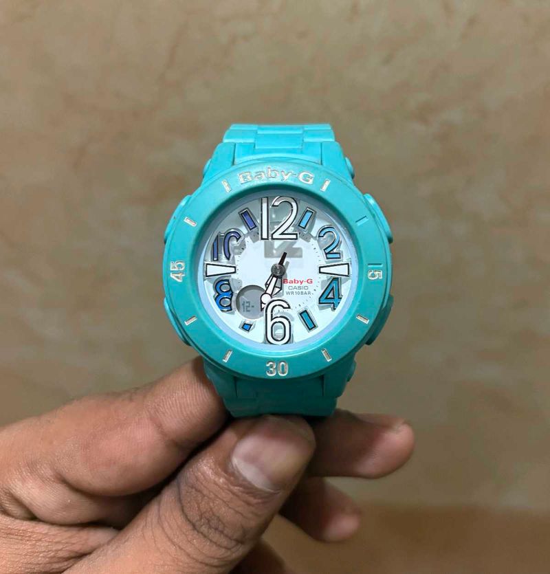Casio G-Shock Baby-G Turquoise Watch for Women.