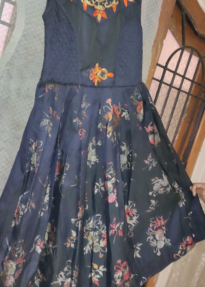 Nave Blue Occasional Long Gowns For Girls✨💙