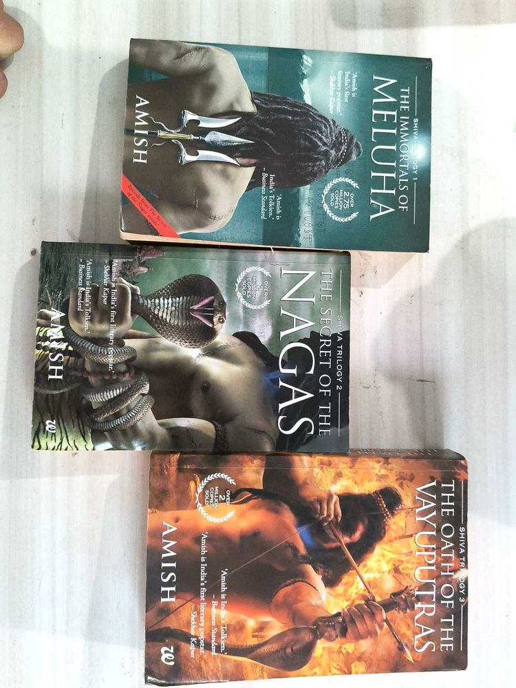 Amish Tripathi Shiva Trilogy📚