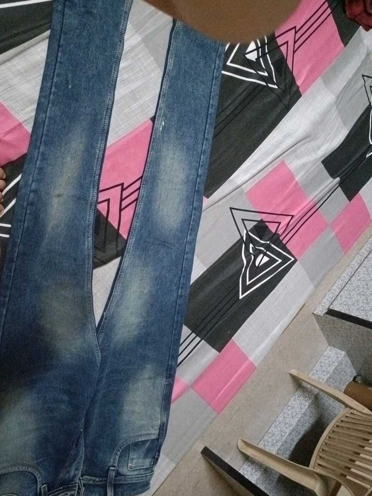 Dark Wash Denim Jeans