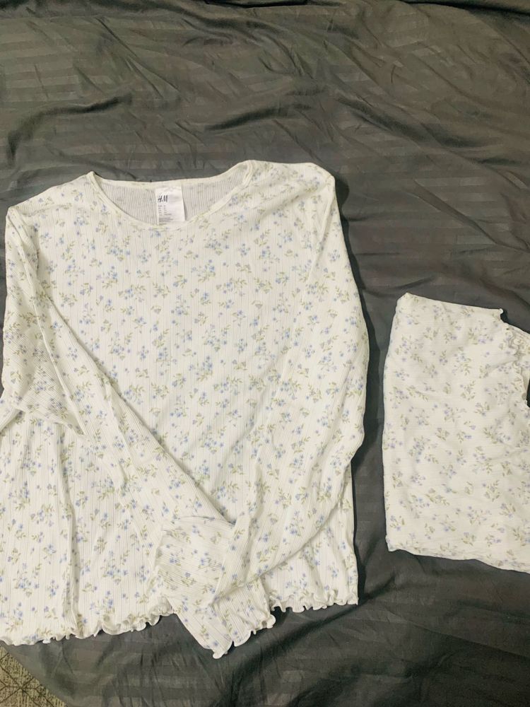 Ribbed Pyjama Set
