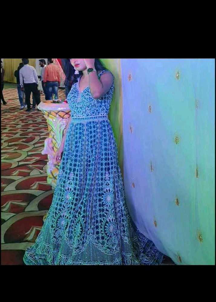 Cancan Heavy Gown For Wedding