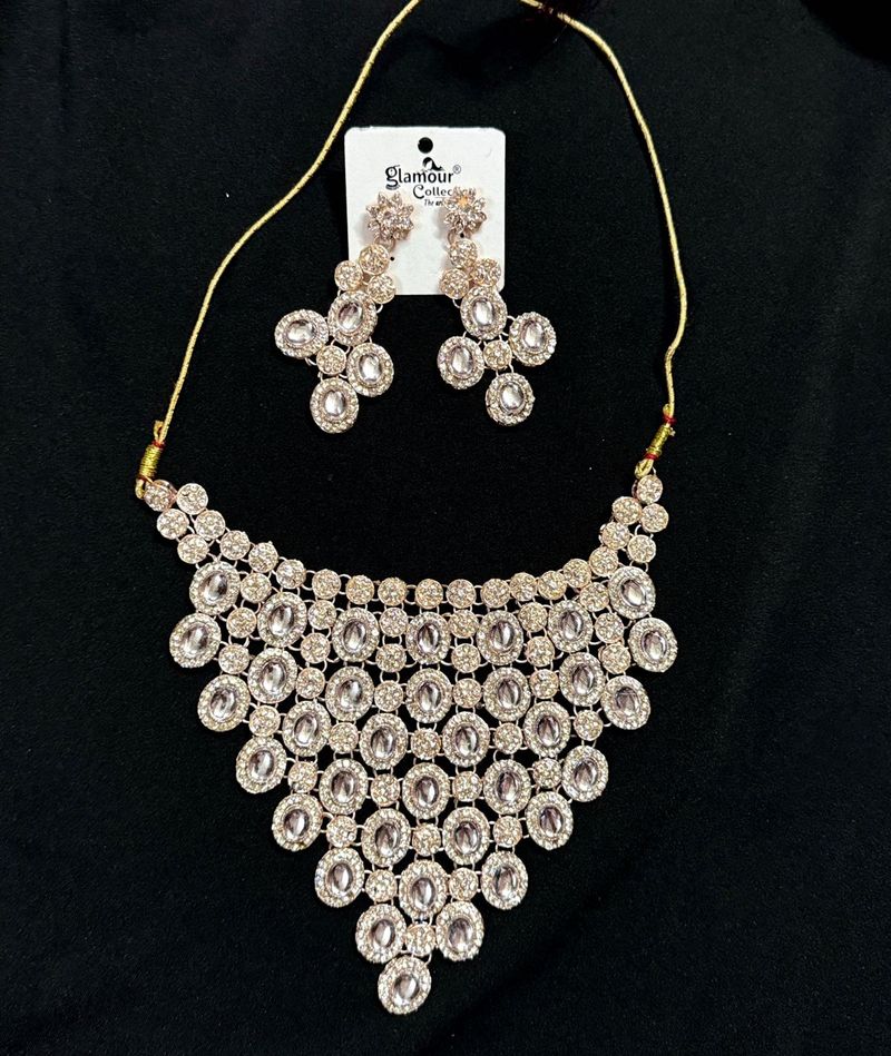 Elegant Crystal Jewelry Set