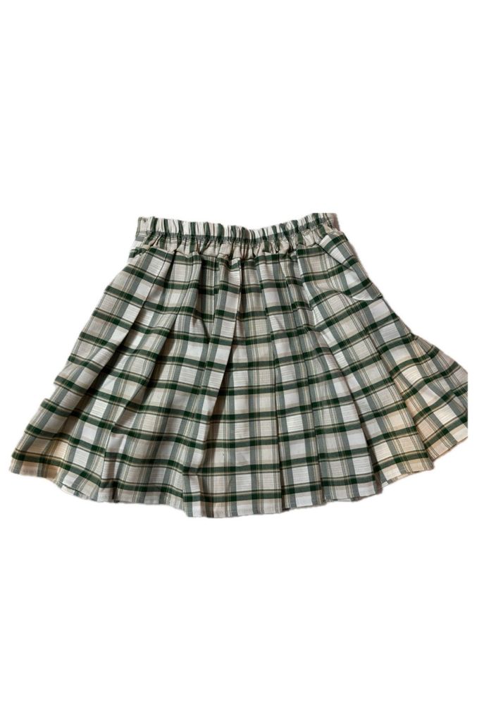 Pleaded Mini Skirt