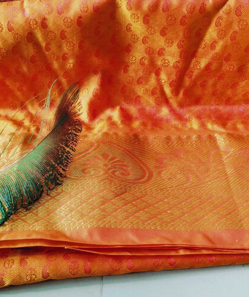 Orange Grand Blouse peice